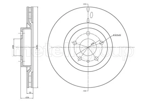 Brake Disc (23-0183C)