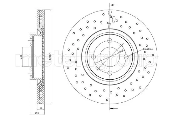 Brake Disc (23-1411FC)