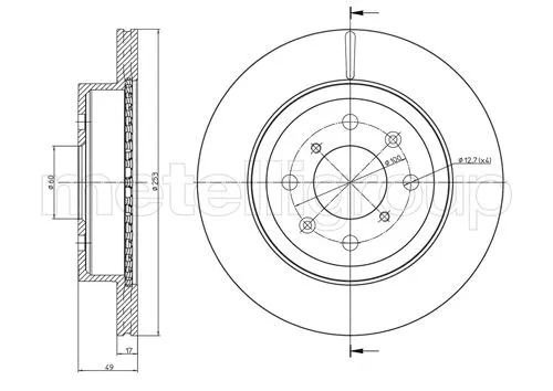 Brake Disc (23-0839C)