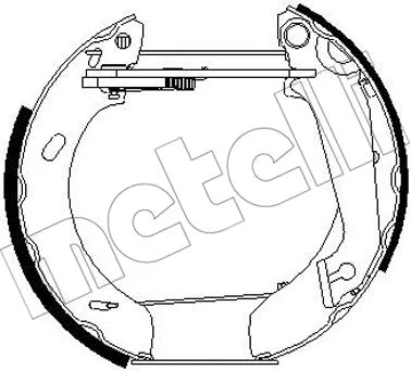 Brake Shoe Set (51-0264)