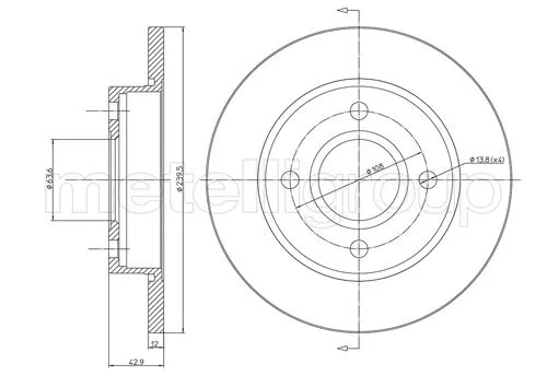 Brake Disc (23-0377)