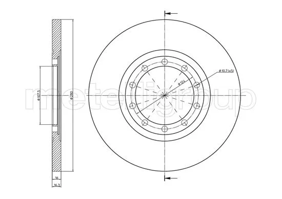 Brake Disc (23-0998C)