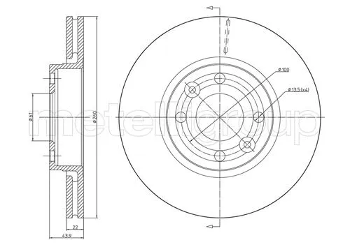 Brake Disc (23-0641C)