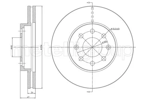 Brake Disc (23-0718)