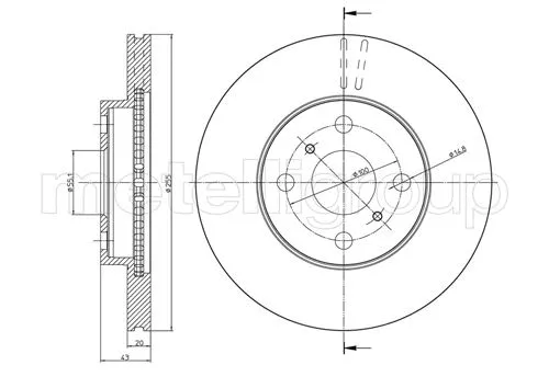 Brake Disc (23-0717C)