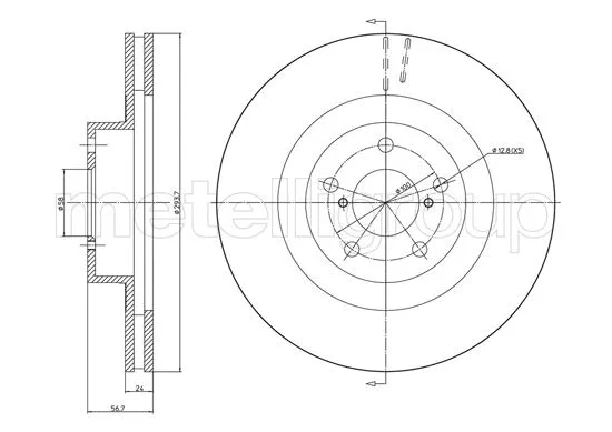 Brake Disc (23-1132C)
