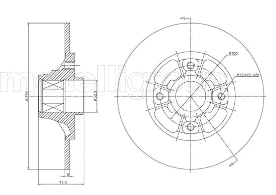 Brake Disc (23-0383)
