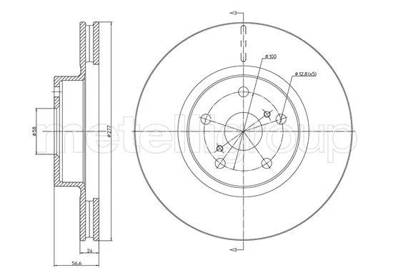 Brake Disc (23-1461C)