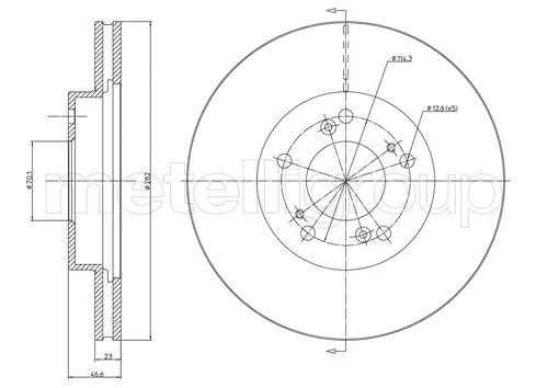 Brake Disc (23-0503C)
