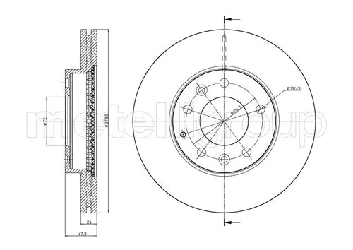 Brake Disc (23-0901C)