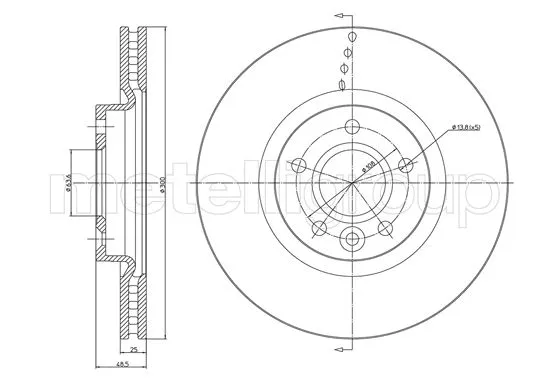 Brake Disc (23-1476C)