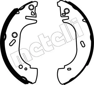 Brake Shoe Set (53-0123)