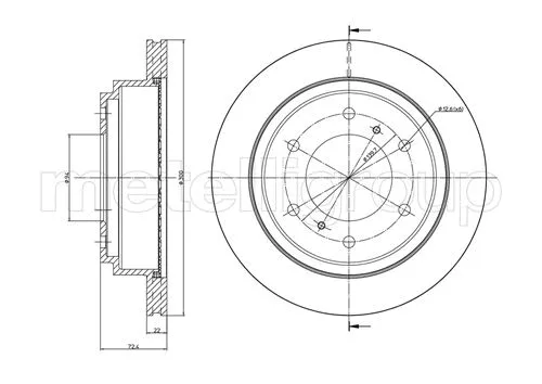 Brake Disc (23-0778C)