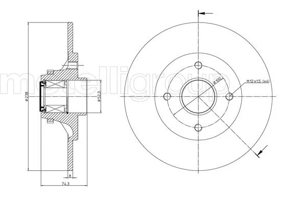Brake Disc (23-0236)