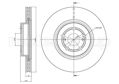 Brake Disc (23-0854C)
