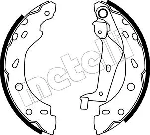 Brake Shoe Set (53-0237)