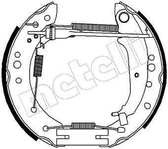 Brake Shoe Set (51-0214)