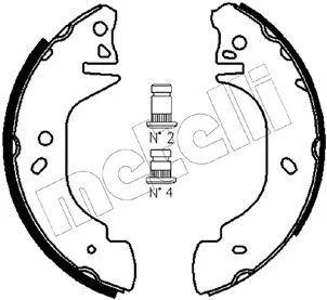 Brake Shoe Set (53-0122)