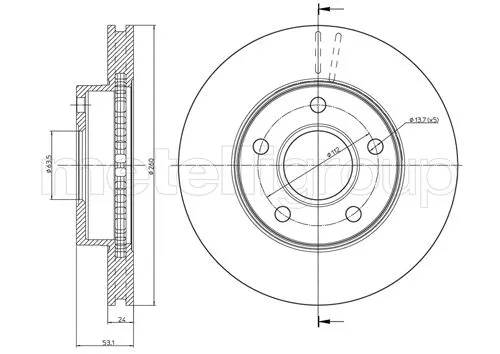 Brake Disc (23-0120)