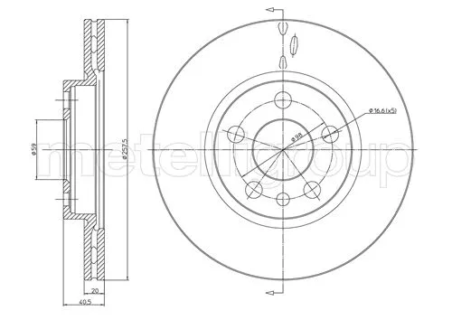 Brake Disc (23-0402)
