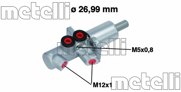 Brake Master Cylinder (05-0733)