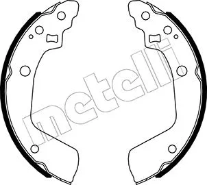 Brake Shoe Set (53-0520)