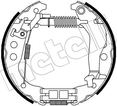 Brake Shoe Set (51-0447)