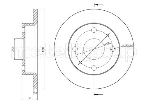 Brake Disc (23-0791)