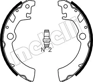 Brake Shoe Set (53-0400)
