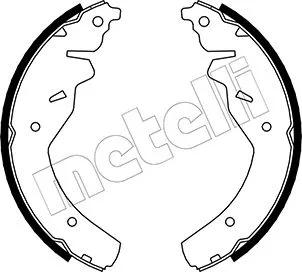 Brake Shoe Set (53-0215)