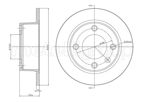 Brake Disc (23-0319)