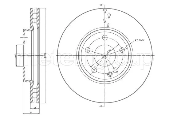 Brake Disc (23-1439C)