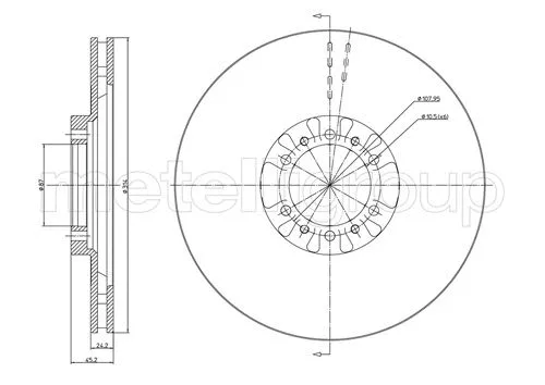 Brake Disc (23-0709)