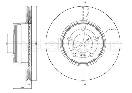 Brake Disc (23-0809C)