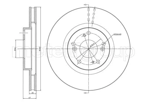Brake Disc (23-0576C)