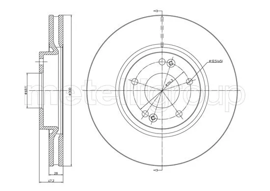 Brake Disc (23-0925C)