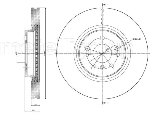 Brake Disc (23-0937C)