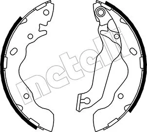 Brake Shoe Set (53-0171)