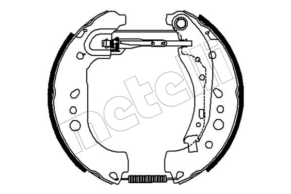 Brake Shoe Set (51-0529)