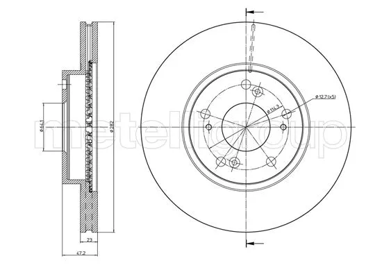 Brake Disc (23-0958C)