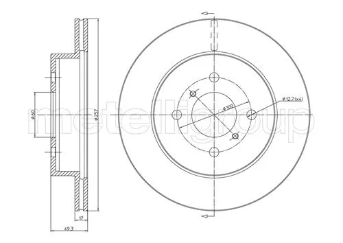Brake Disc (23-0586)