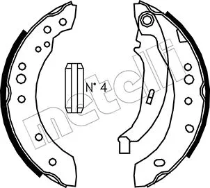 Brake Shoe Set (53-0513)