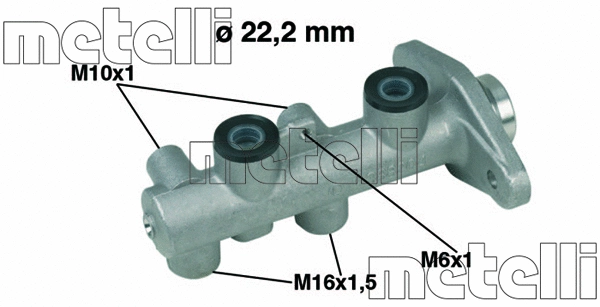 Brake Master Cylinder (05-0345)