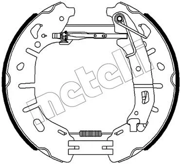 Brake Shoe Set (51-0482)