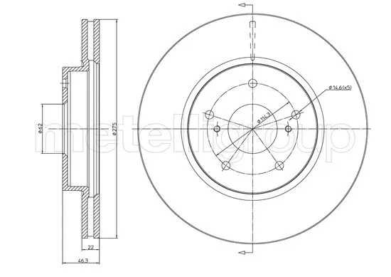 Brake Disc (23-0945C)