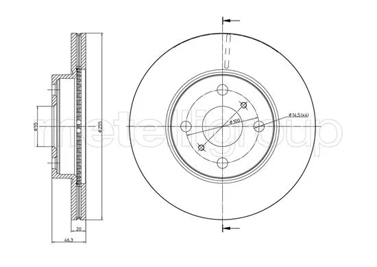 Brake Disc (23-1266C)