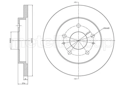 Brake Disc (23-0841)