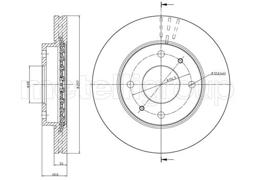 Brake Disc (23-0591)