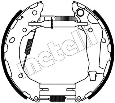 Brake Shoe Set (51-0484)