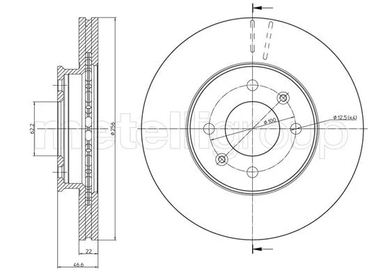 Brake Disc (23-0930C)